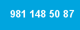 981 148 50 87